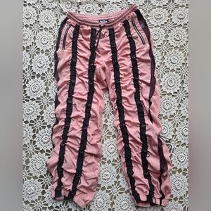 Dolls Kill Poster Grl Love On The Line Bungee Cord Jogger Pants